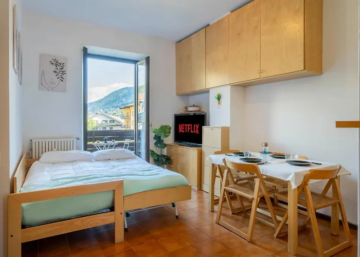 Apartament Vista Piste Da Sci - Centro - Piste A 2 Min, Wifi